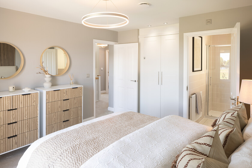 Main bedroom in the Culver 4 bedroom home