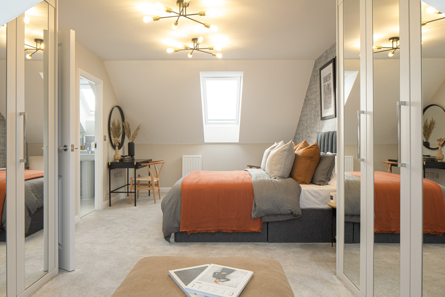 Main bedroom in the Bayswater 4 bedroom home