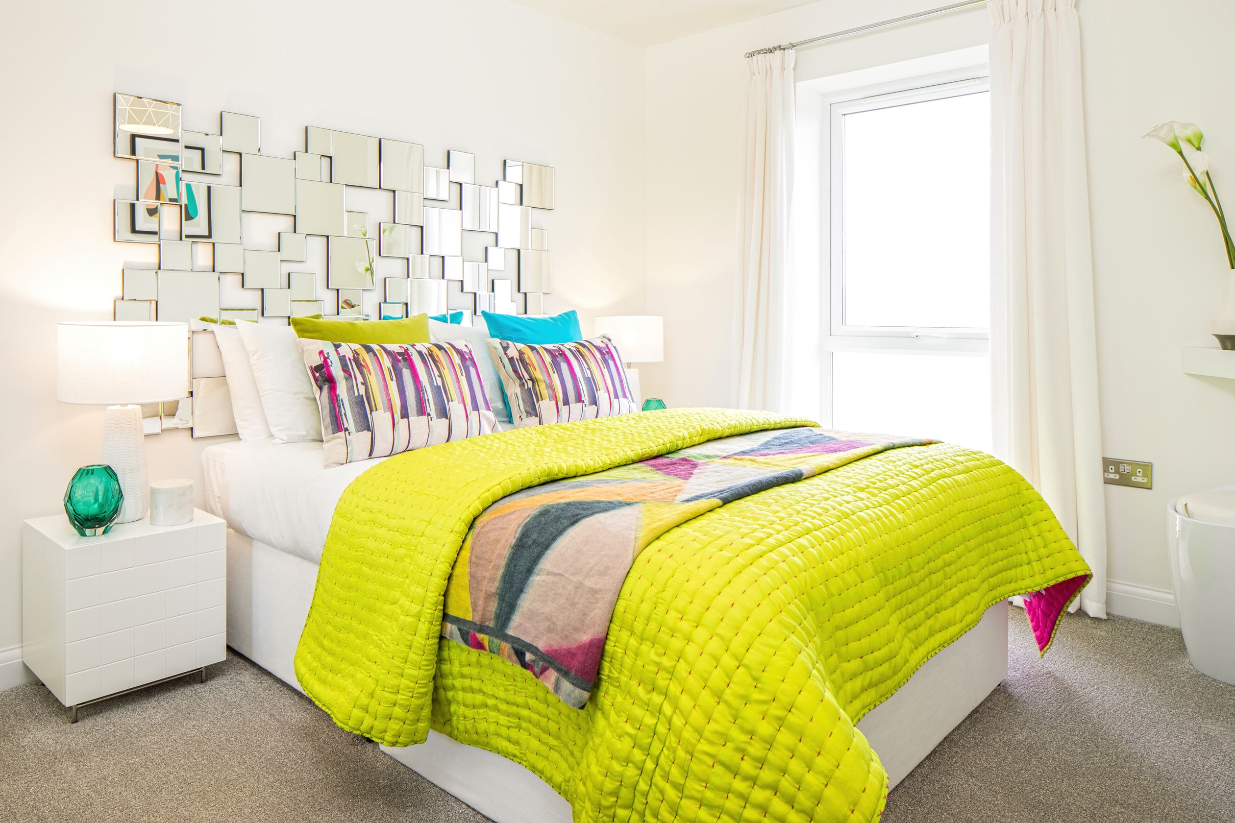 Bedroom in the Ashurst 3 bedroom home