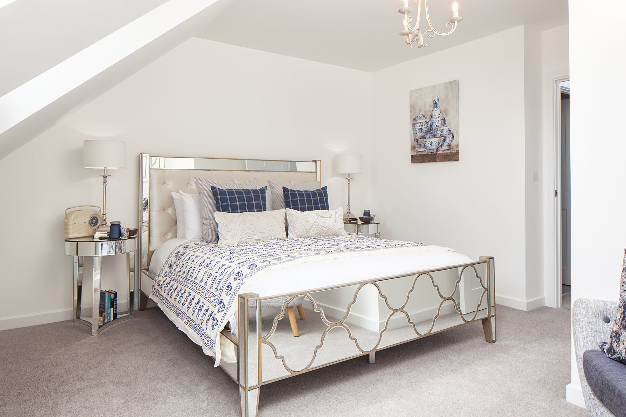 Bedroom in the Greenwood 3 bedroom home