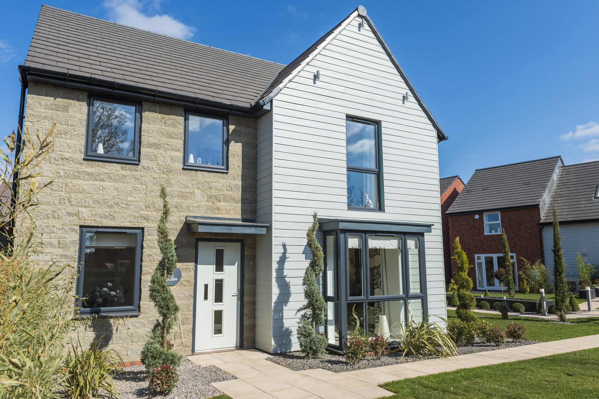 Outside view of The Holden 4 bedroom home