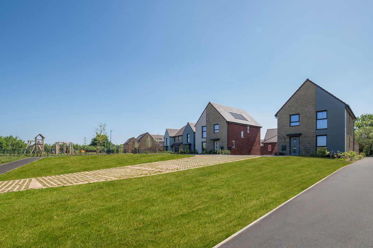 Outside view of the Ingleby 4 bedroom home