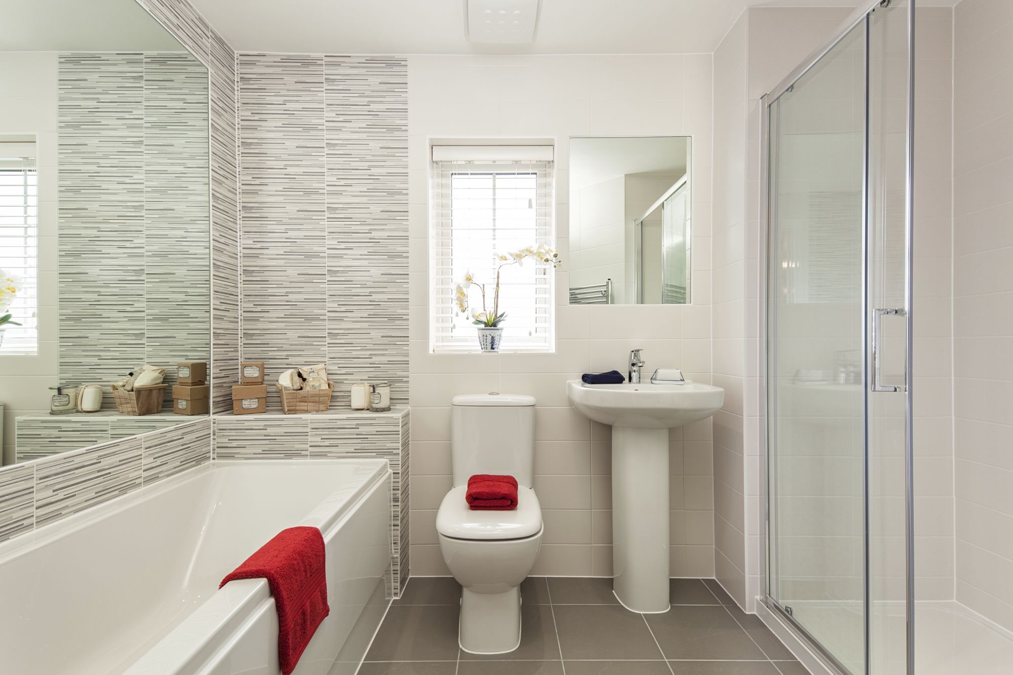 Bathroom in the Exeter 4 bedroom home