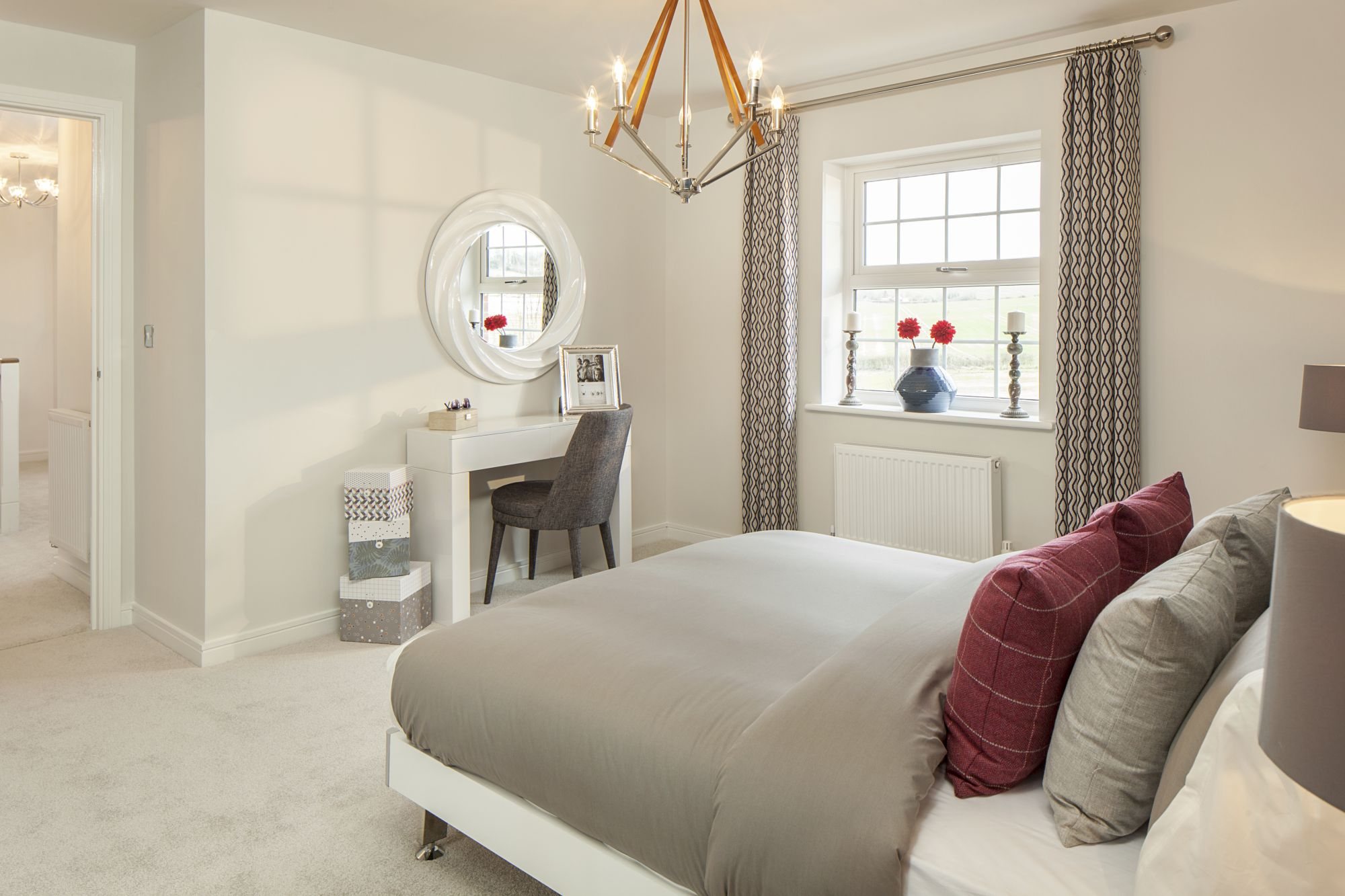 Bedroom in the Exeter 4 bedroom home