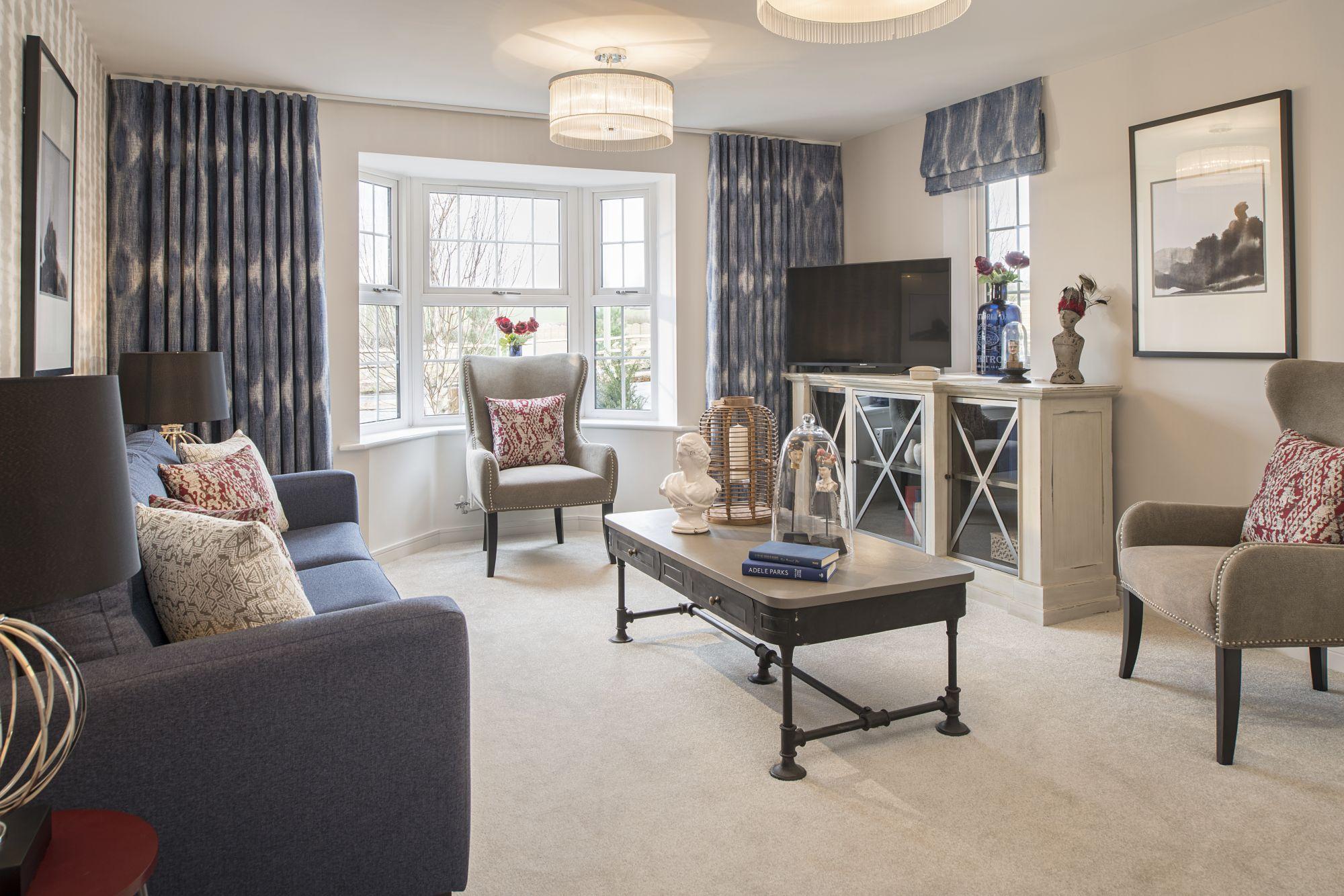 Lounge in the Exeter 4 bedroom home