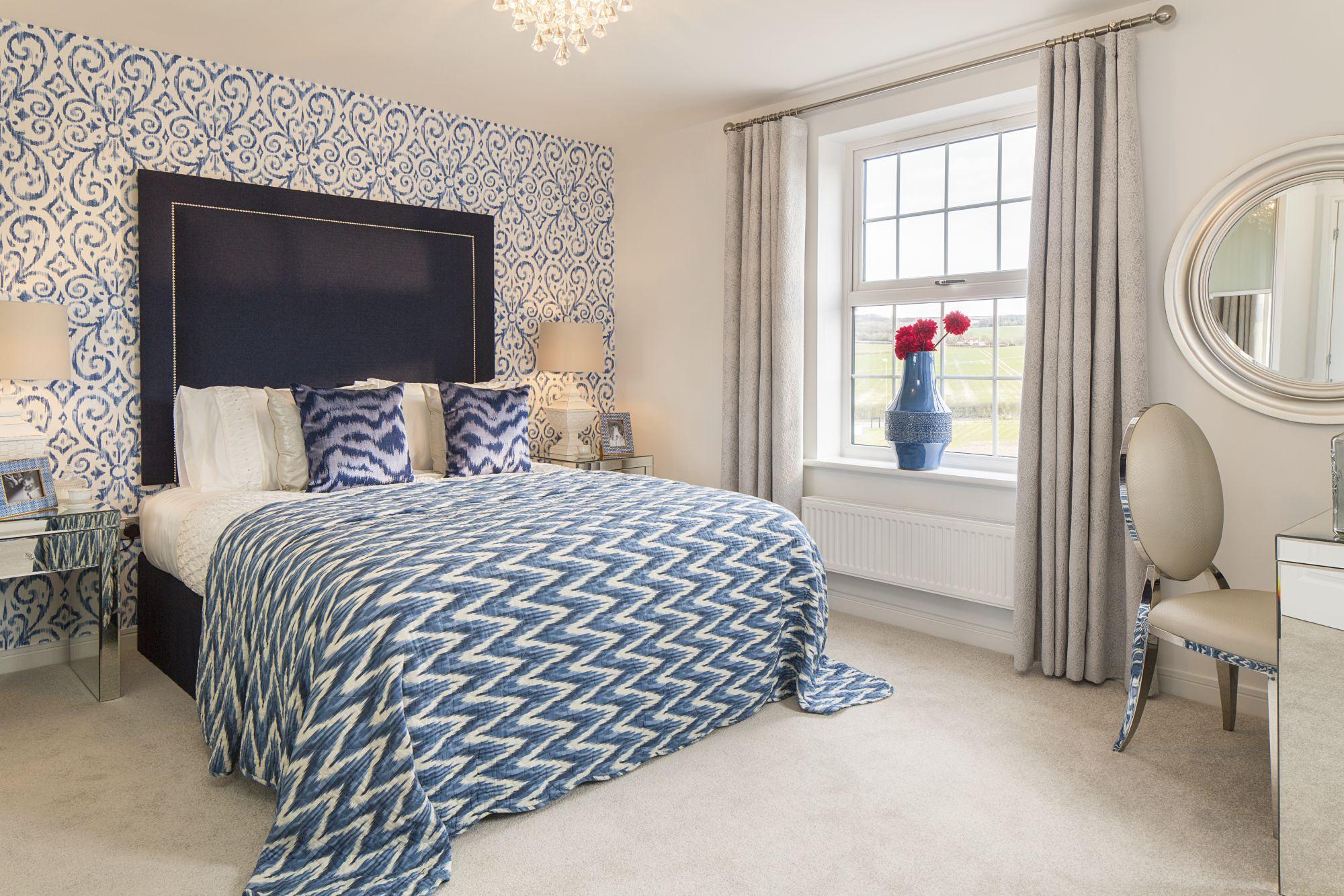 Bedroom in the Exeter 4 bedroom home