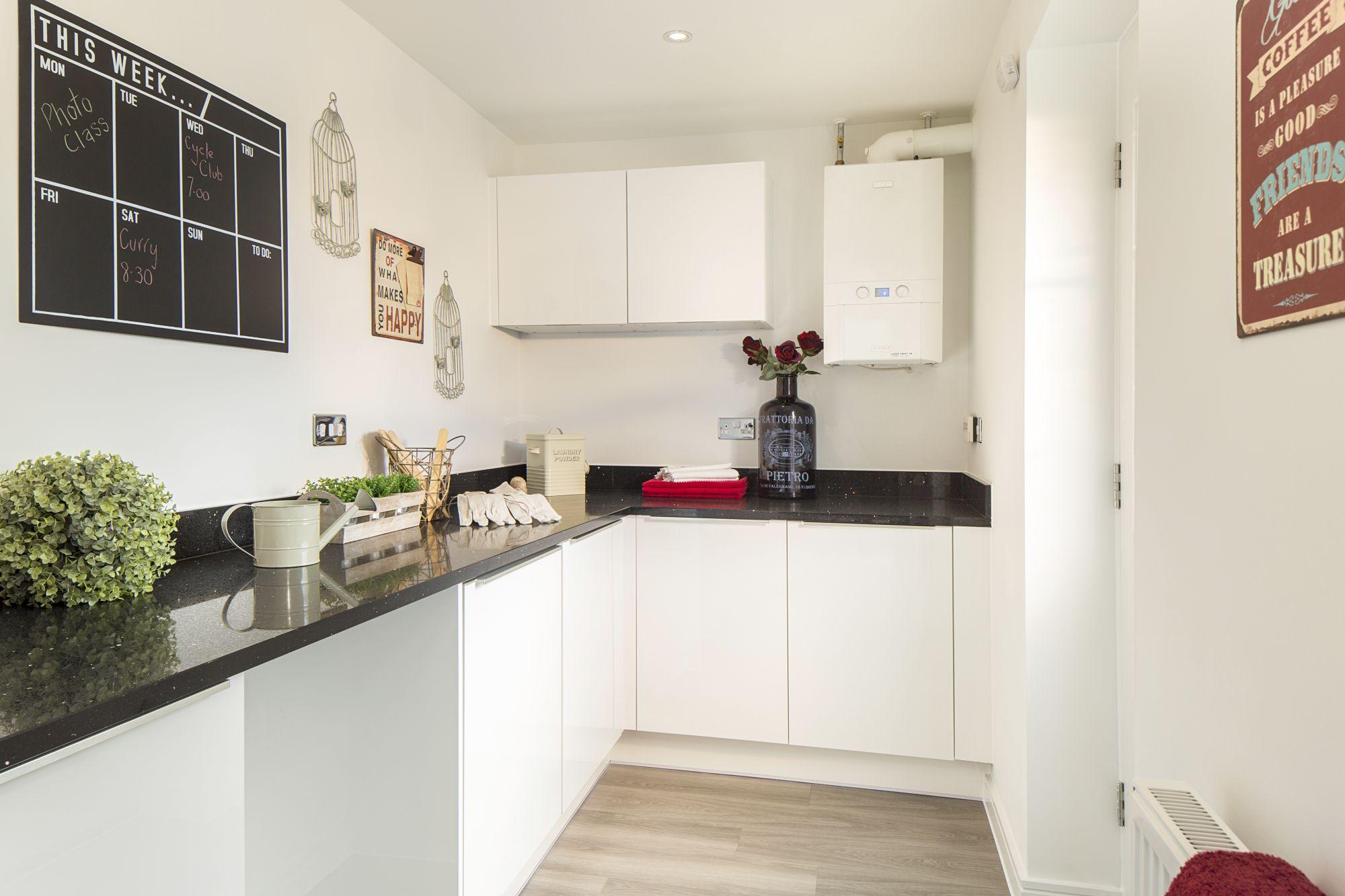 Utility in the Exeter 4 bedroom home