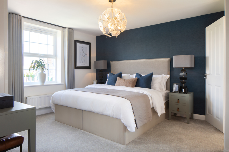 Bedroom in the Holden 4 bedroom home