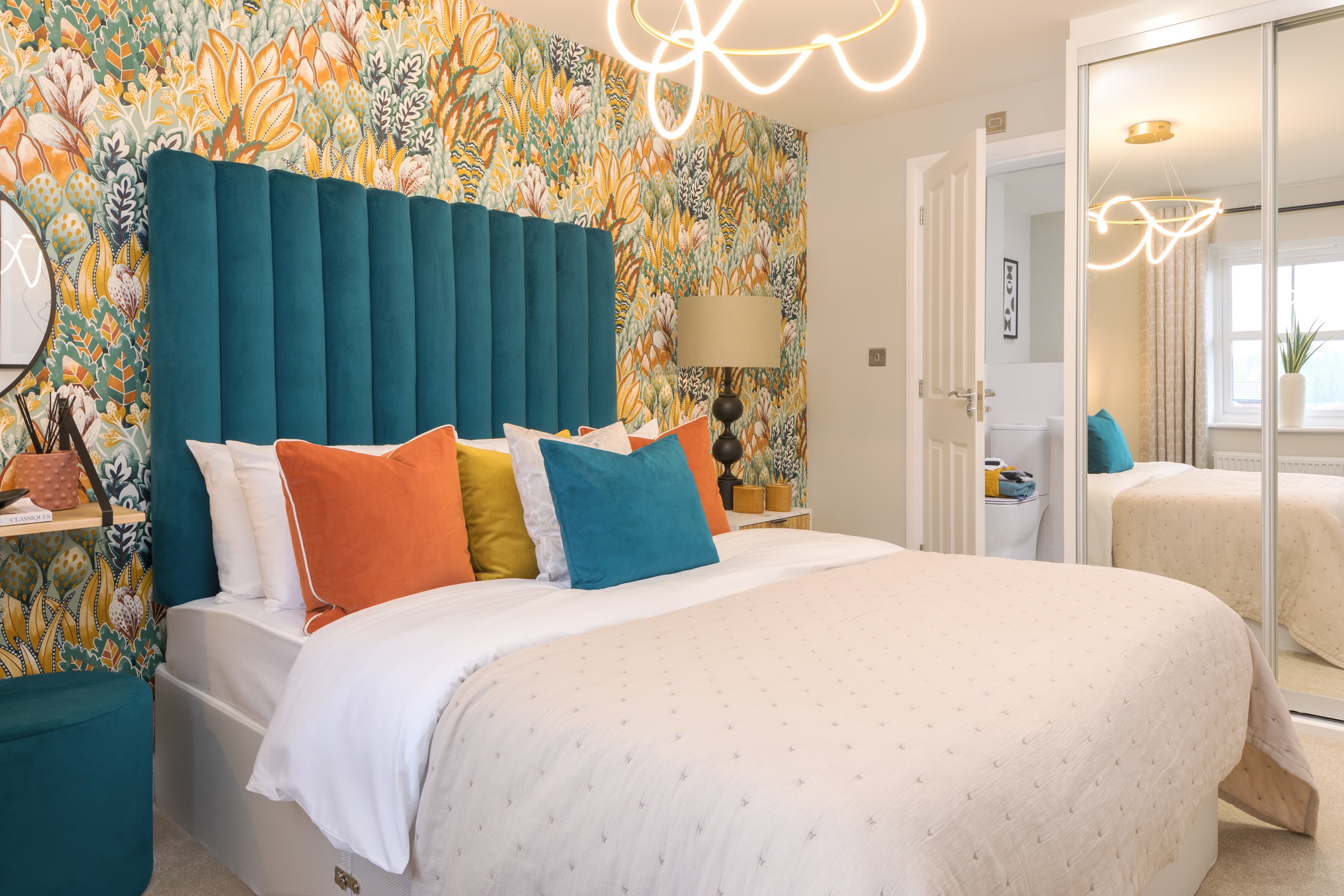 Bedroom in the Ashbury 3 bedroom home