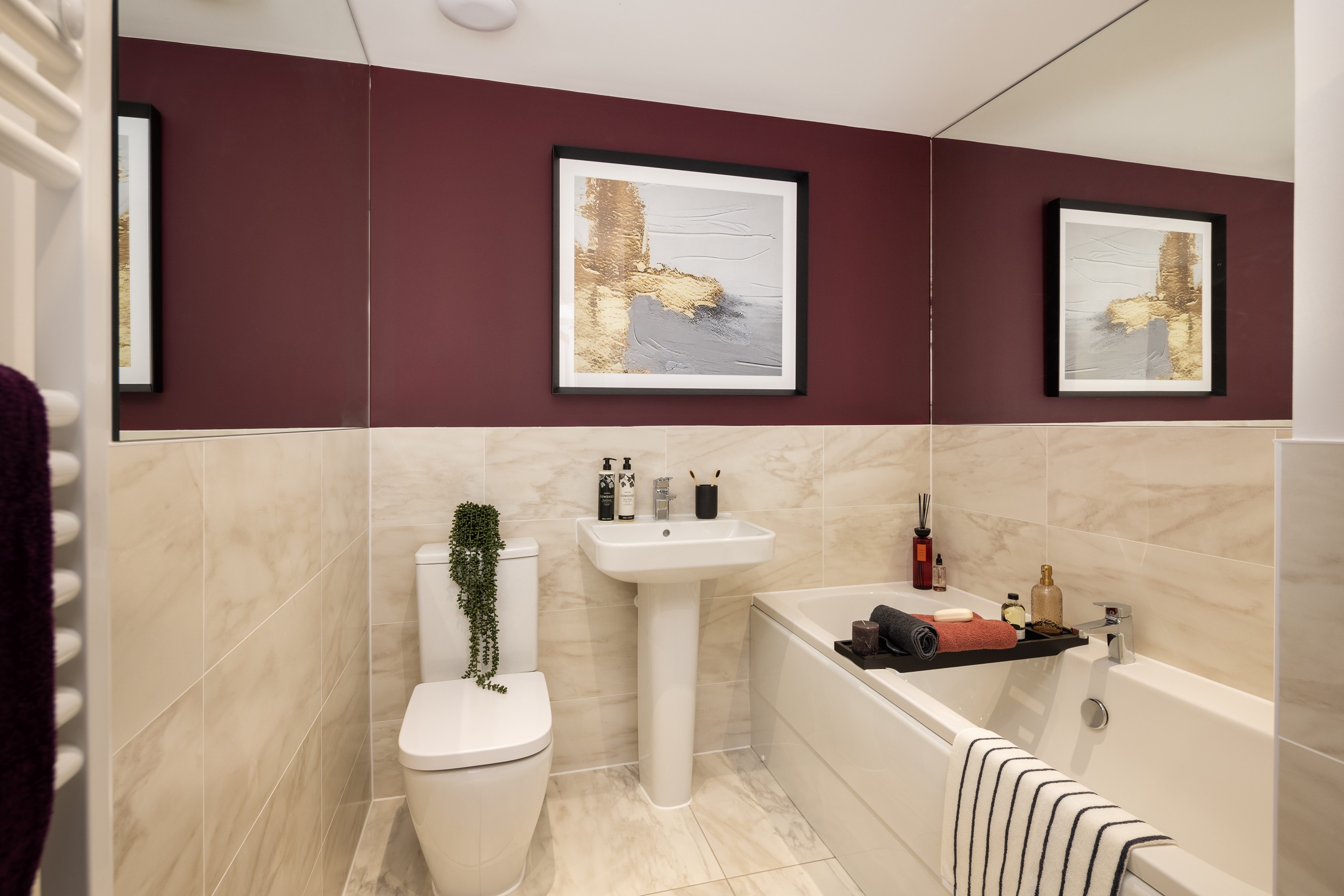 Bathroom inside the Wichelstray 4 bedroom home at Orchards Rise