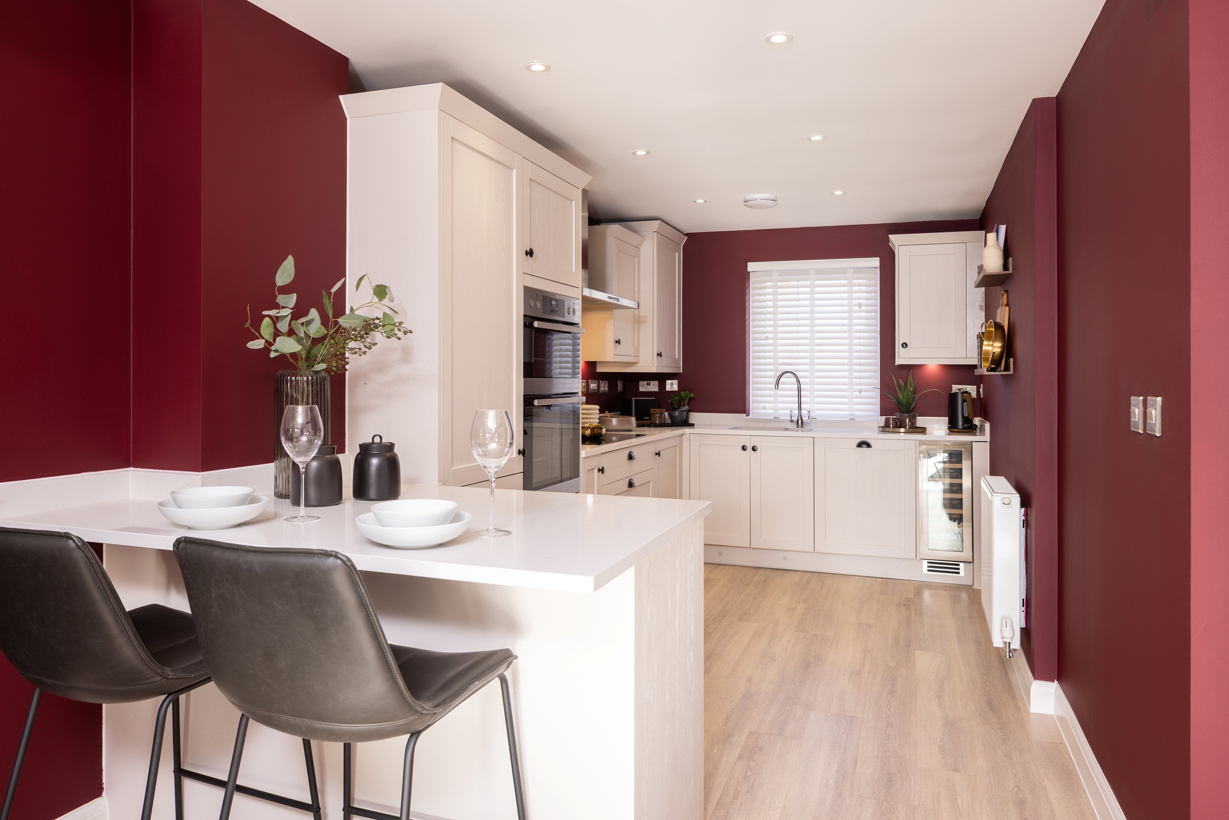 Diner inside the Wichelstray 4 bedroom home at Orchards Rise