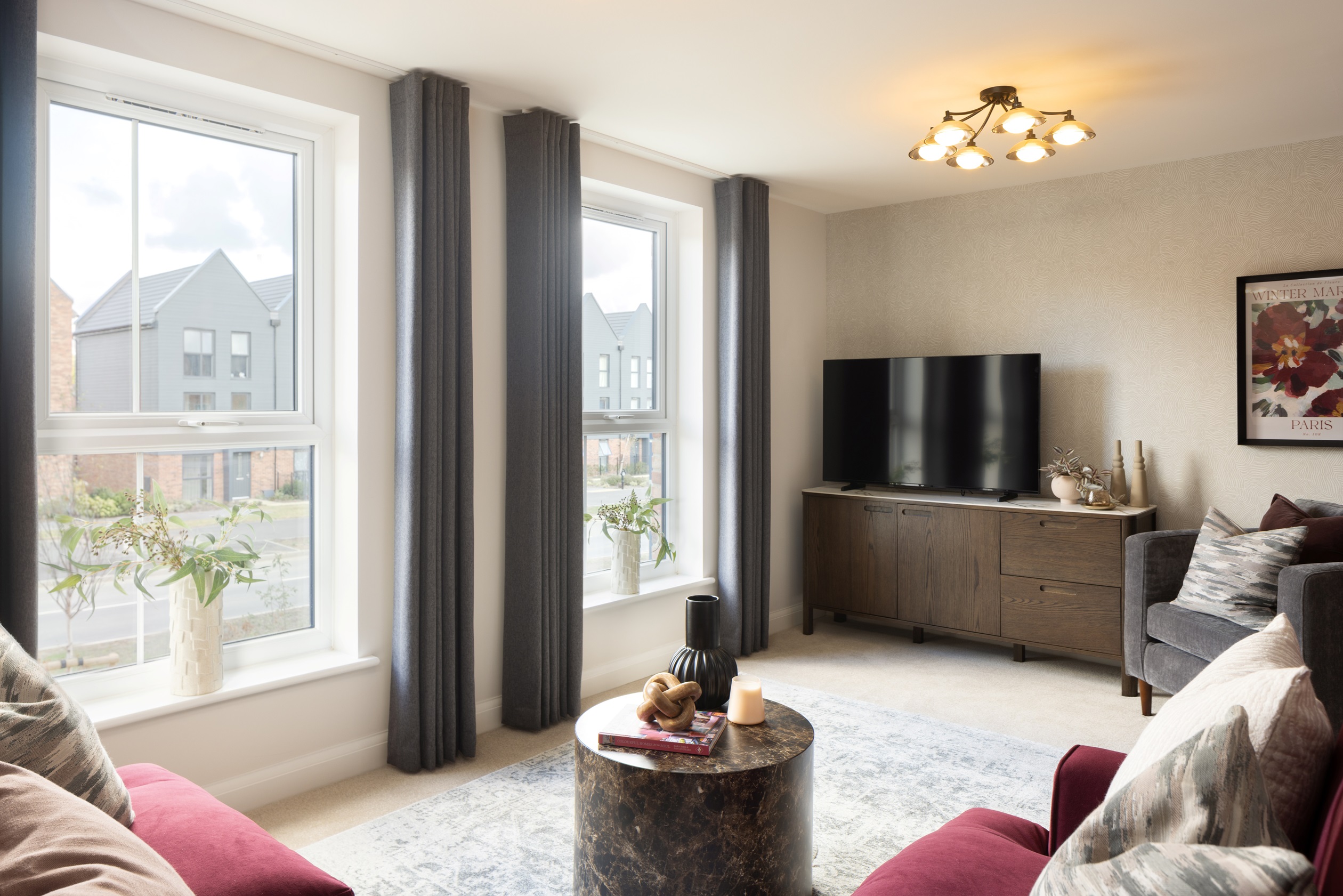 Lounge inside the Wichelstray 4 bedroom home at Orchards Rise