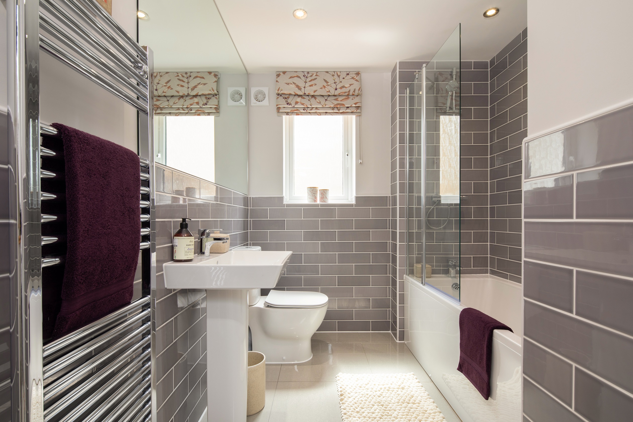 Bathroom inside the Wichelstray 4 bedroom home