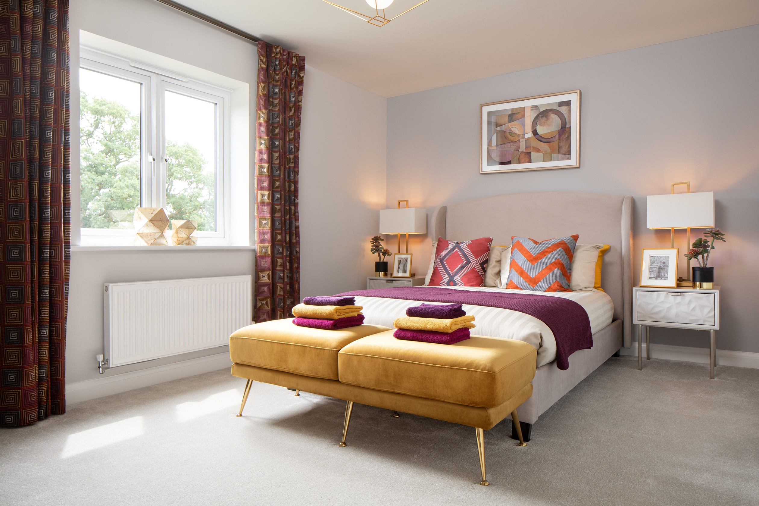 Bedroom two inside the Wichelstray 4 bedroom home