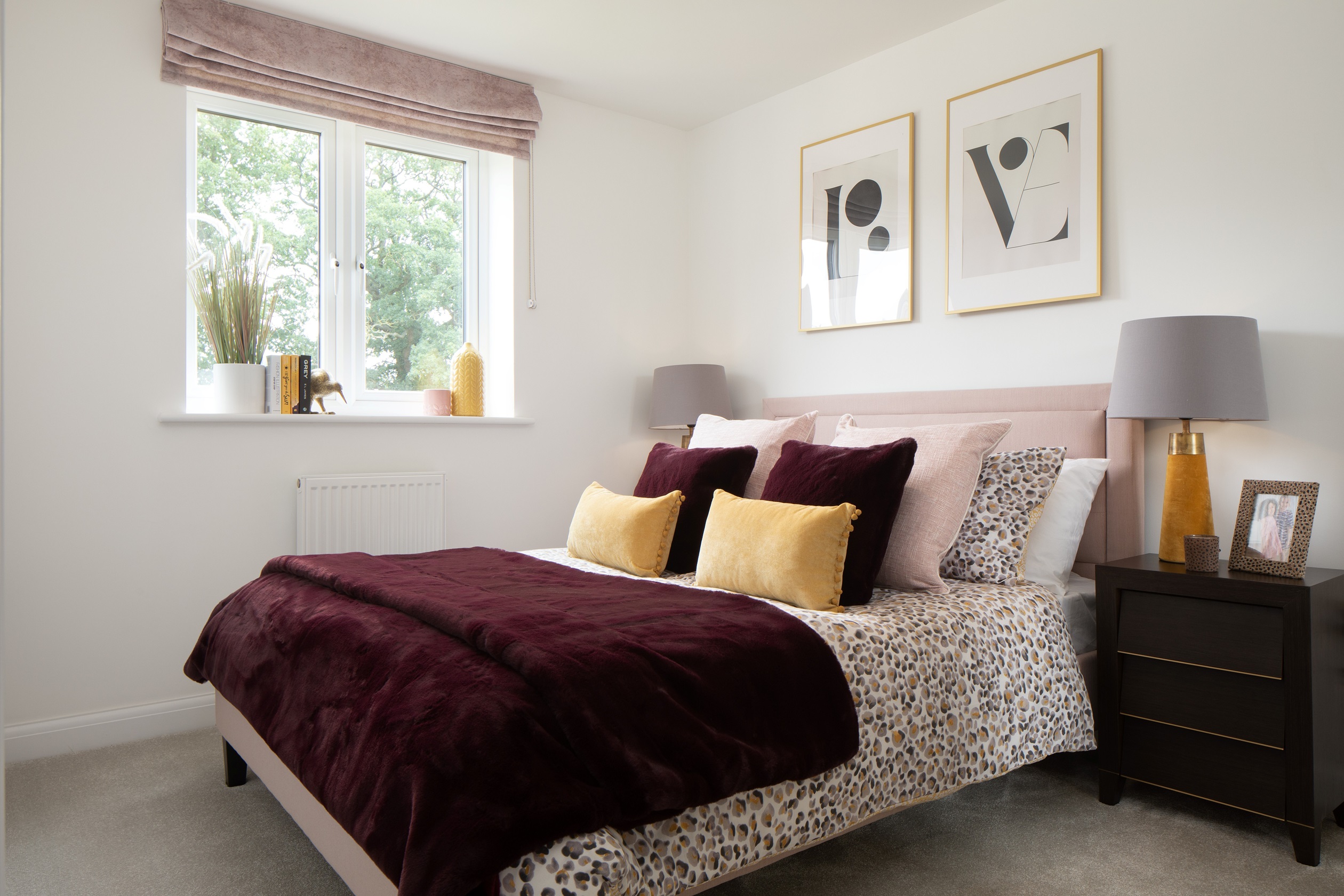 Bedroom three inside the Wichelstray 4 bedroom home