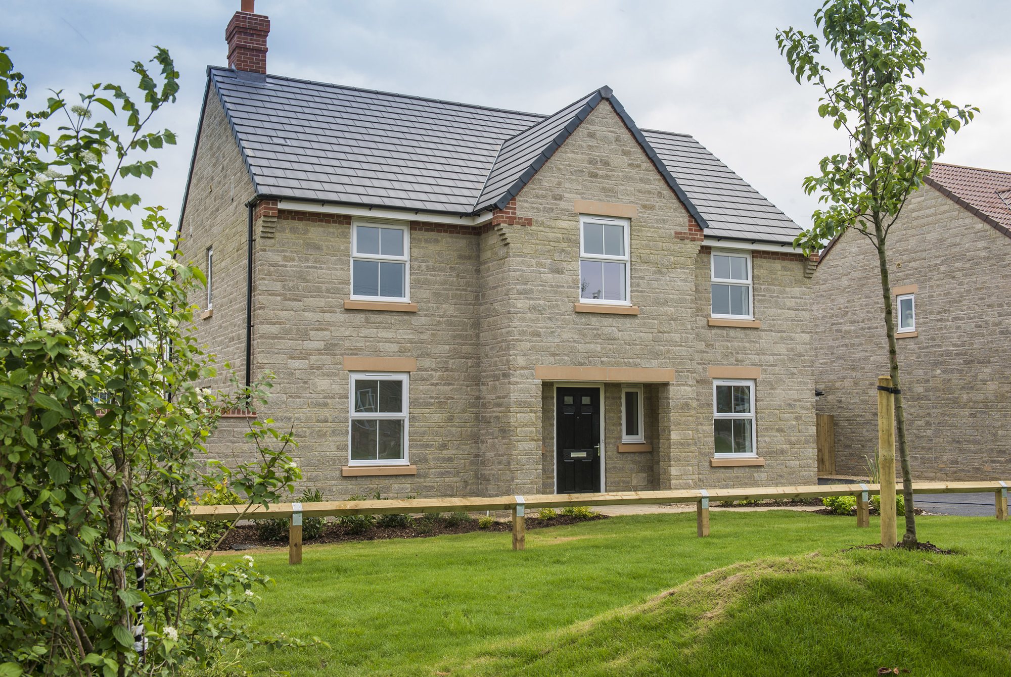 Outside view of the Winstone 4 bedroom detached home