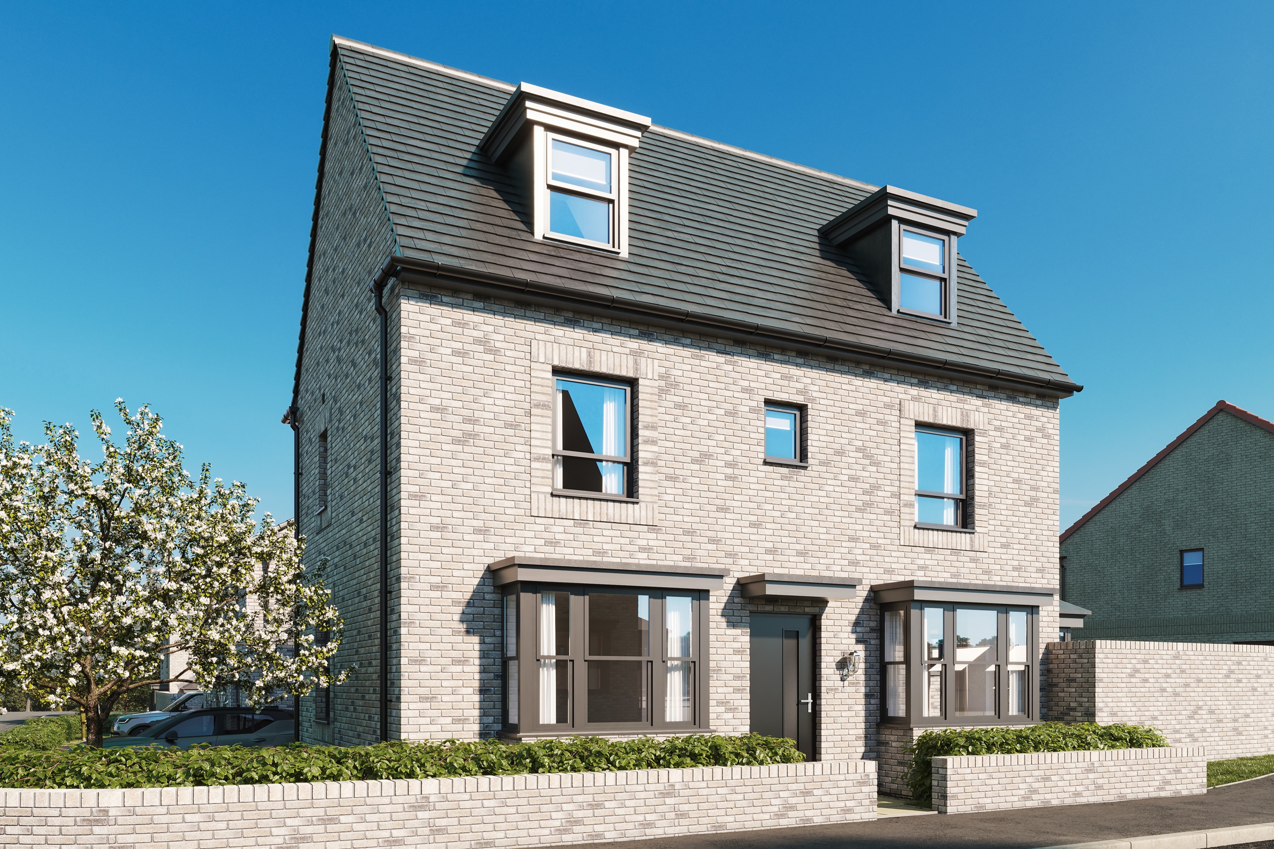 Computer generated image of the Hertford at Somer Meadows