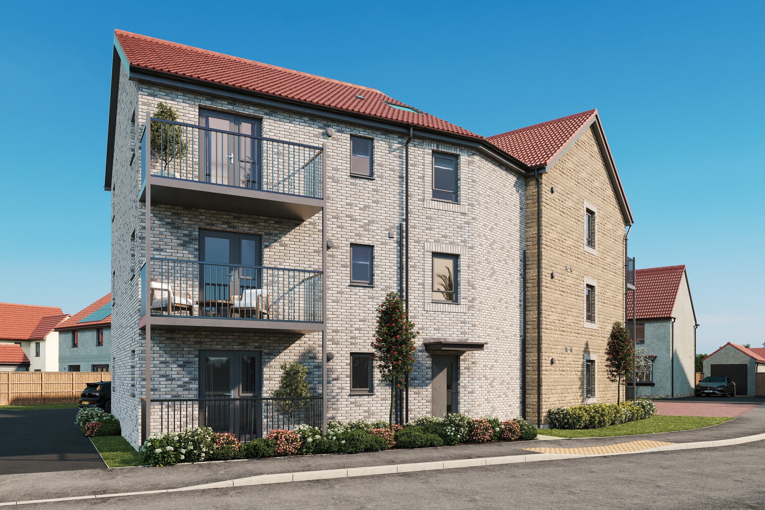 Illustrative image of the apartments at Somer Meadows