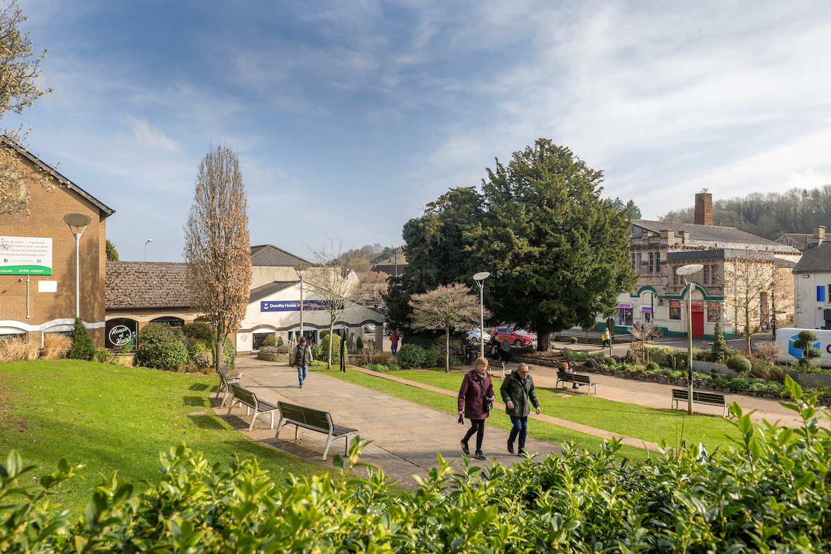 Local area imagery of Midsomer Norton