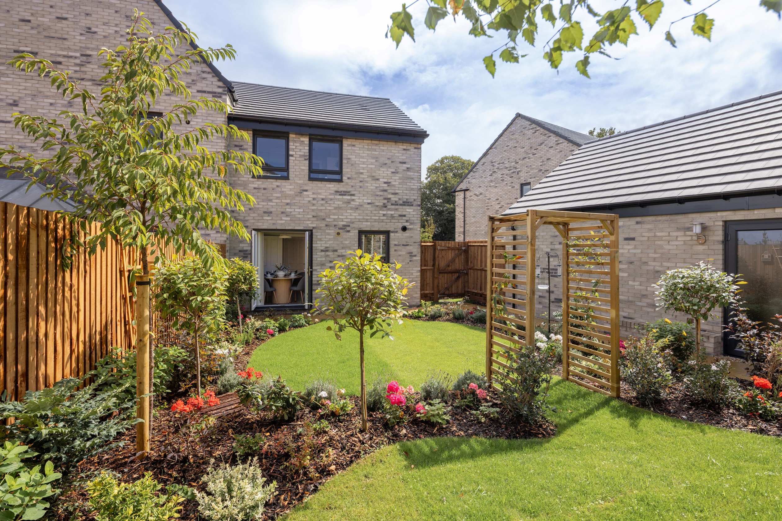 Garden in the Archford 3 bedroom semi detached home