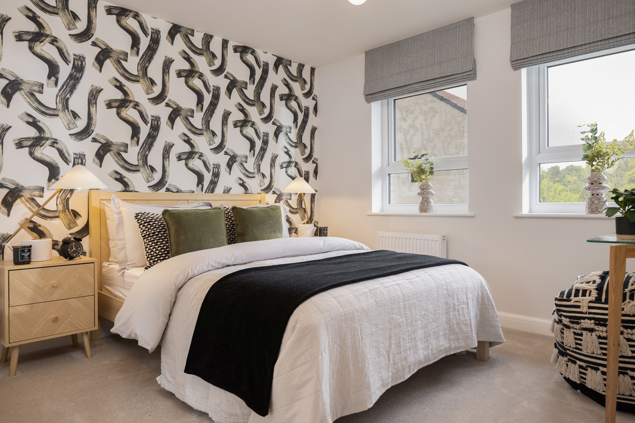 Second bedroom in the Holden 4 bedroom detached home