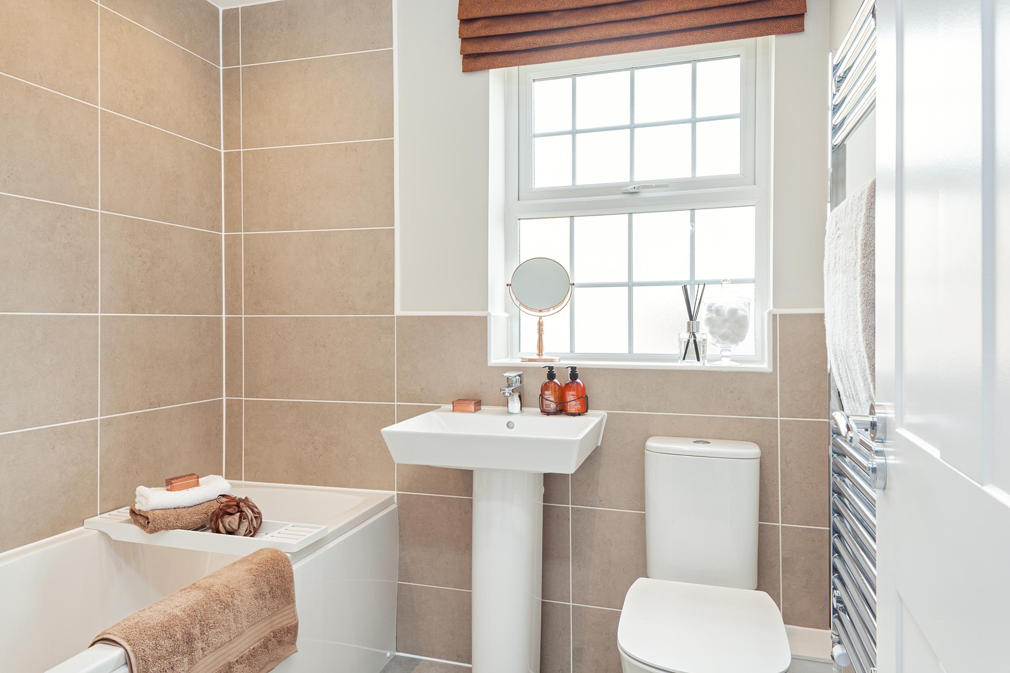 Bathroom in the Hadley 3 bedroom home