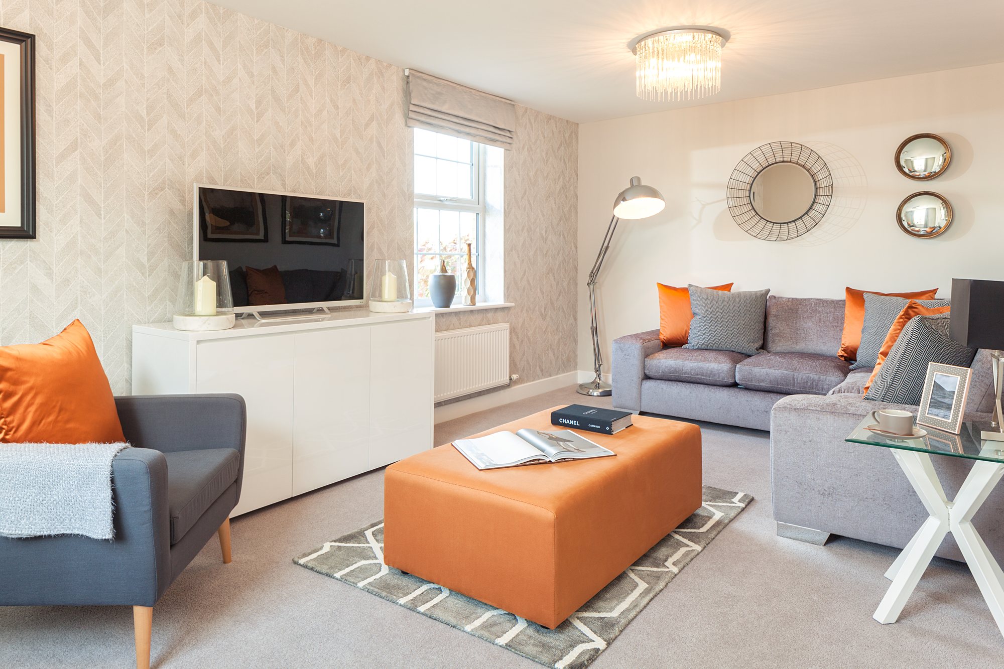 Lounge in the Hadley 3 bedroom home