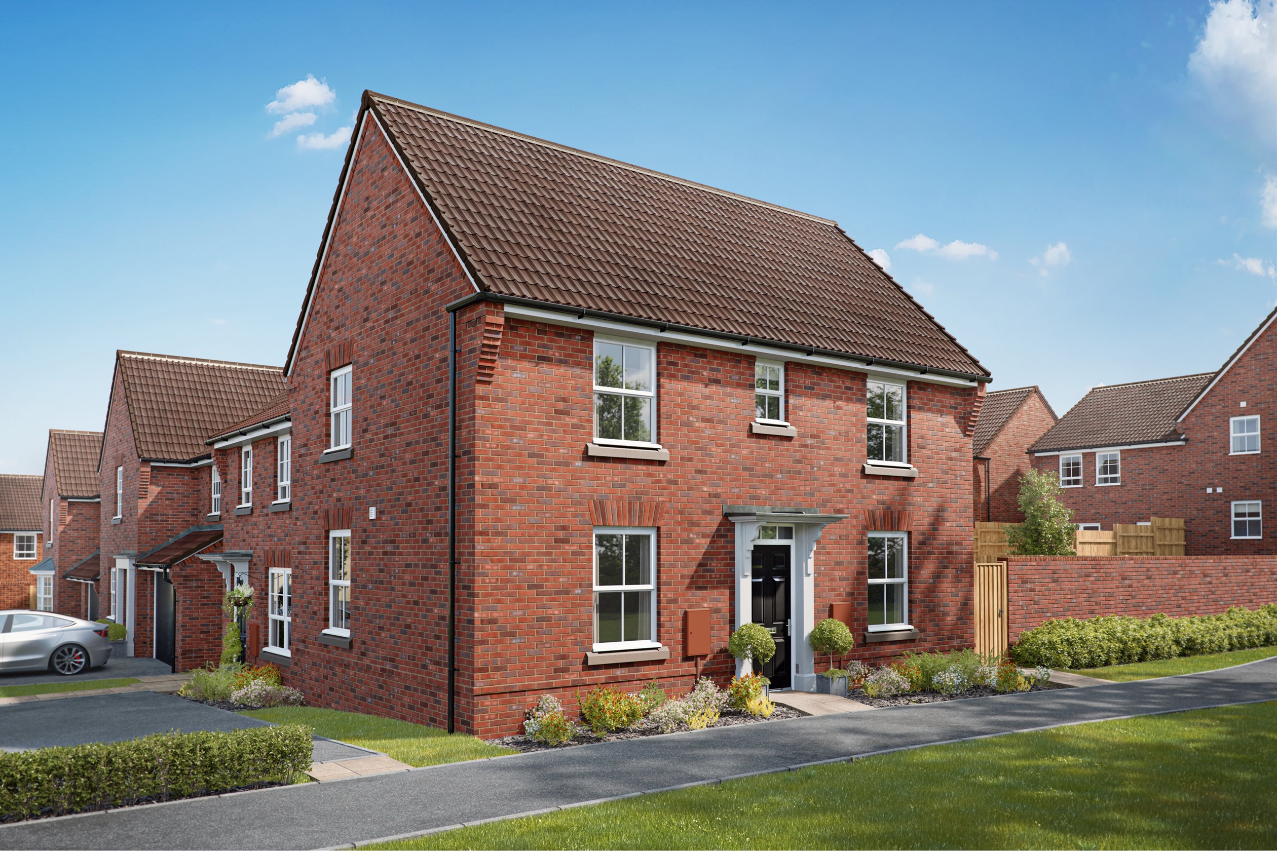 Computer generated image of the Hadley 3 bedroom home