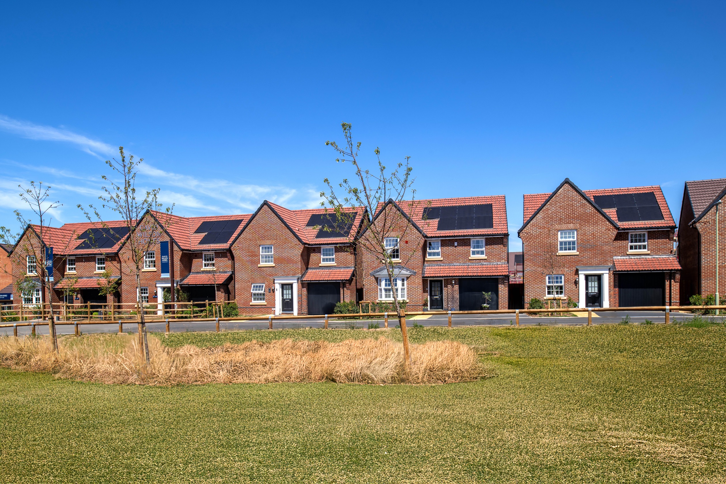 Outside view of the homes at Winnycroft, Gloucester
