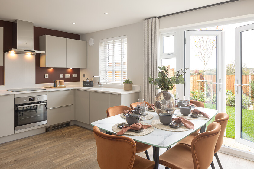 Kitchen in the Blyford 3 bedroom home
