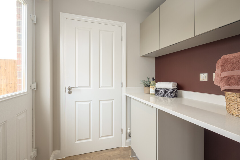 Utility in the Blyford 3 bedroom home