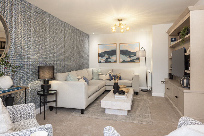 Lounge in the Meriden 4 bedroom home