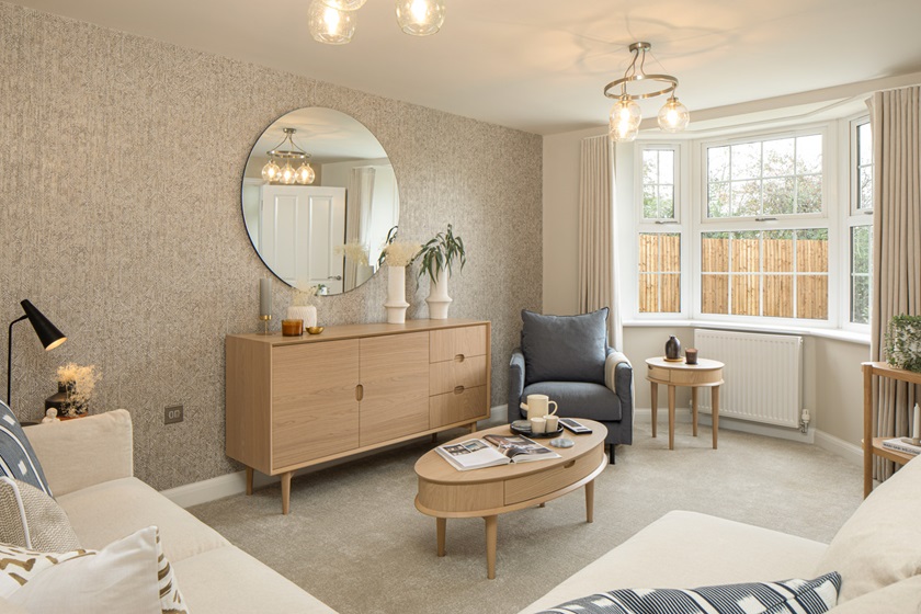 spacious lounge, bayswater, 4 bed house type