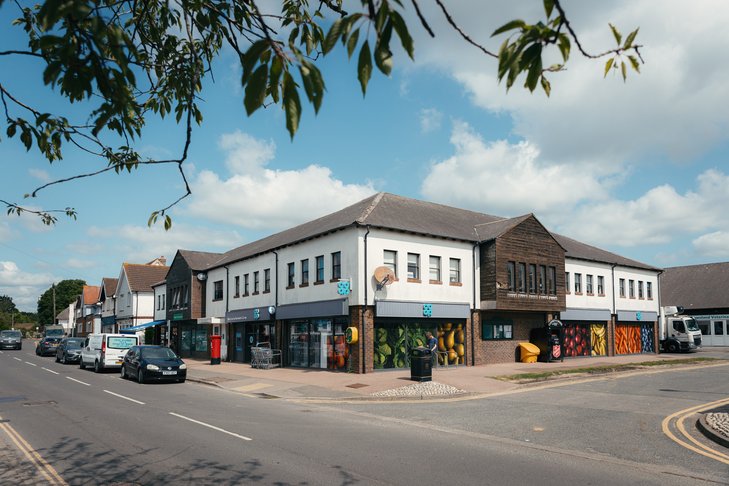 Local area shot of co op in barnham