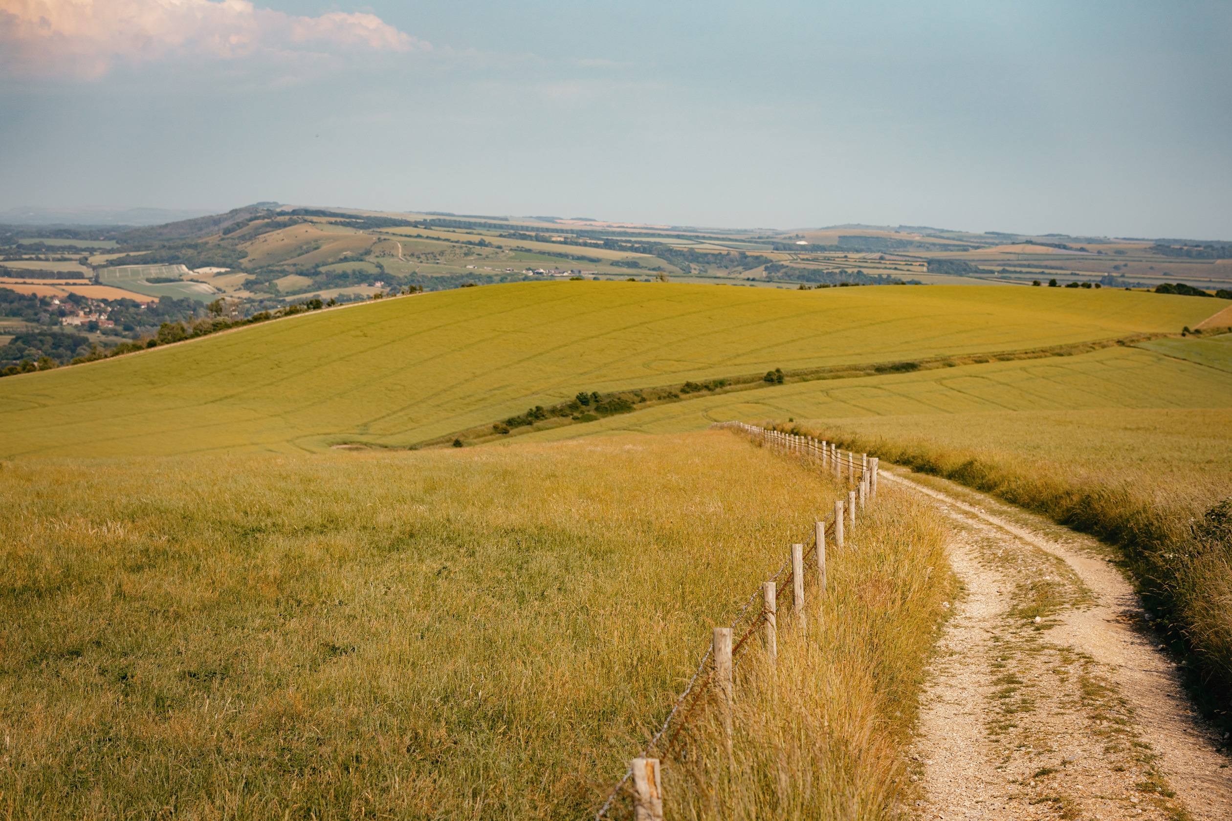 External shot of south downs national trust