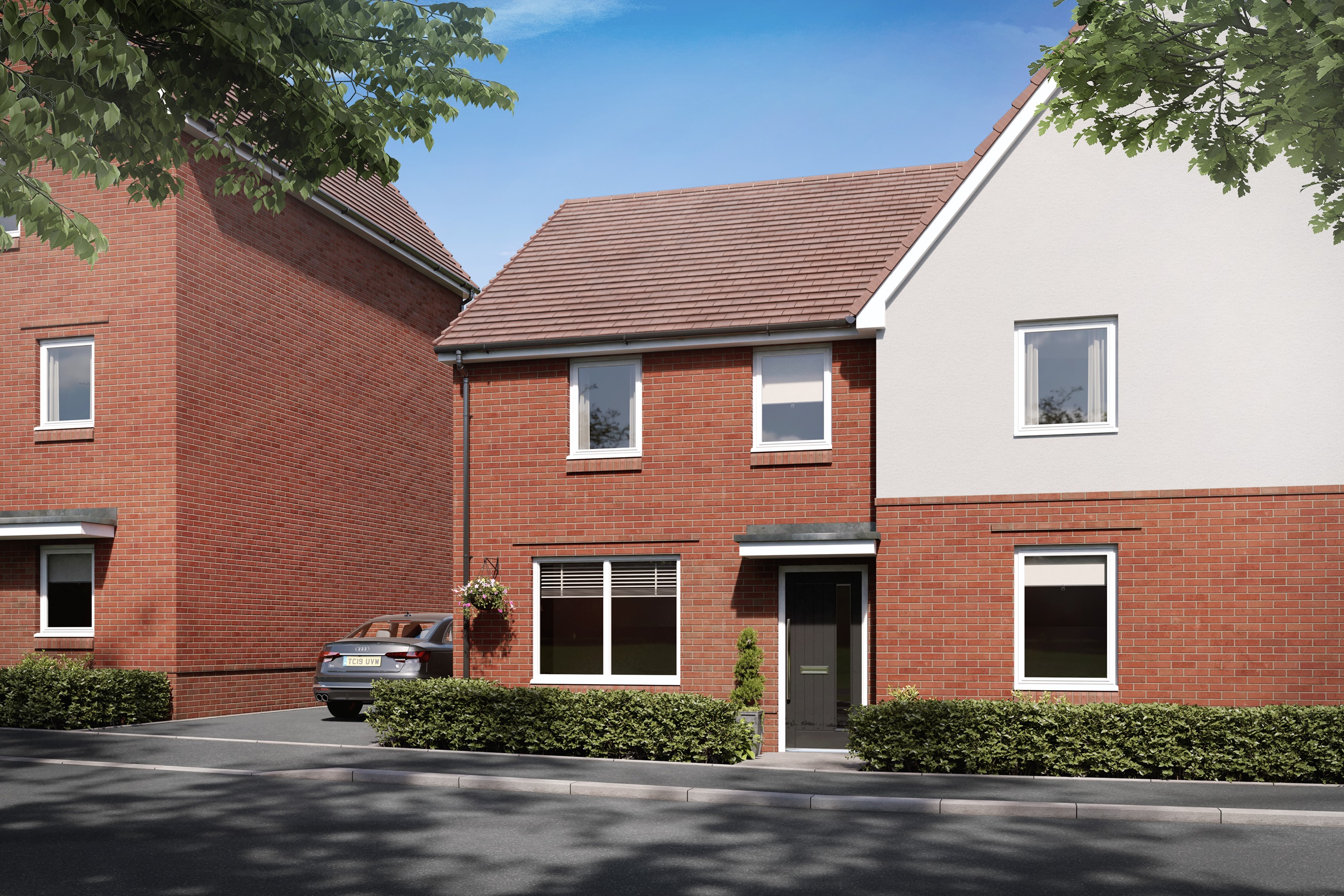 External view of archford house type