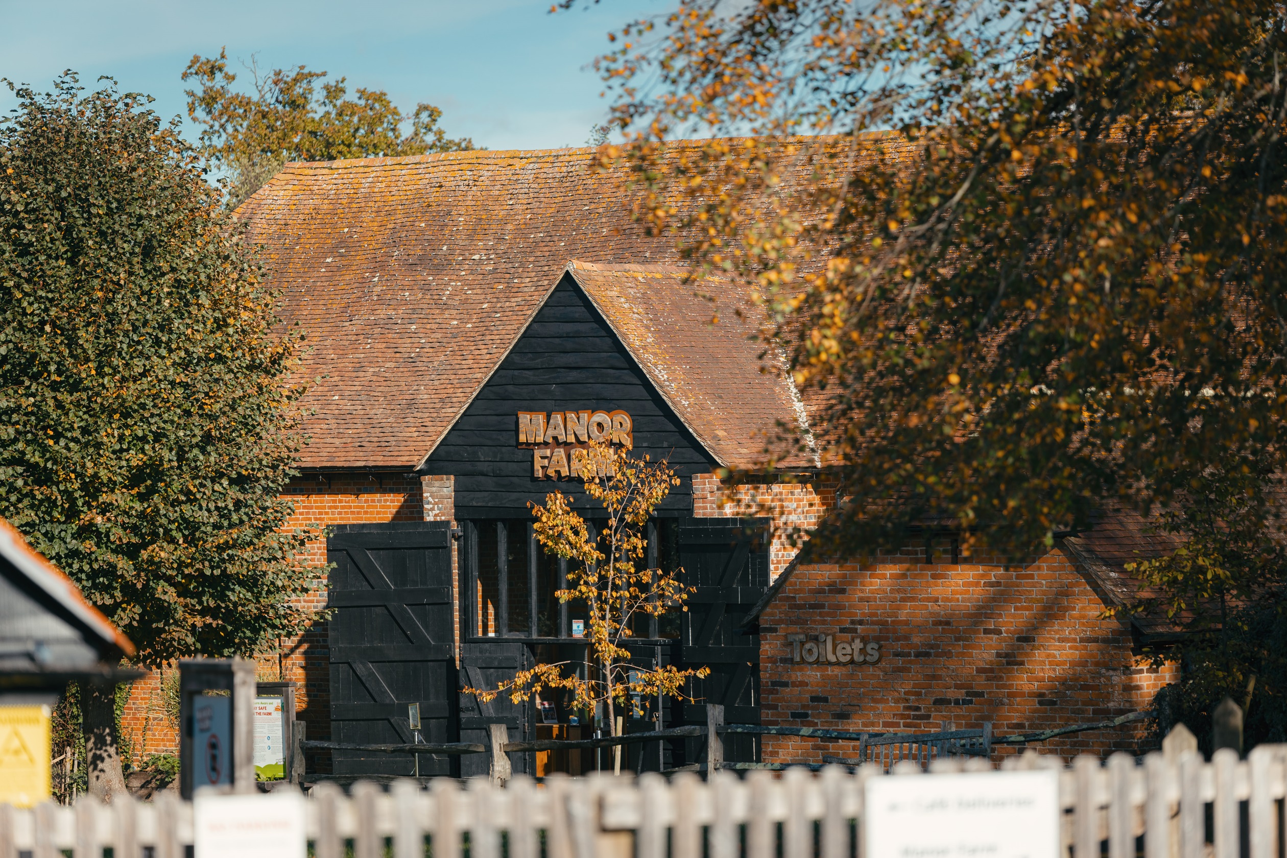 External local area shot of manor farm