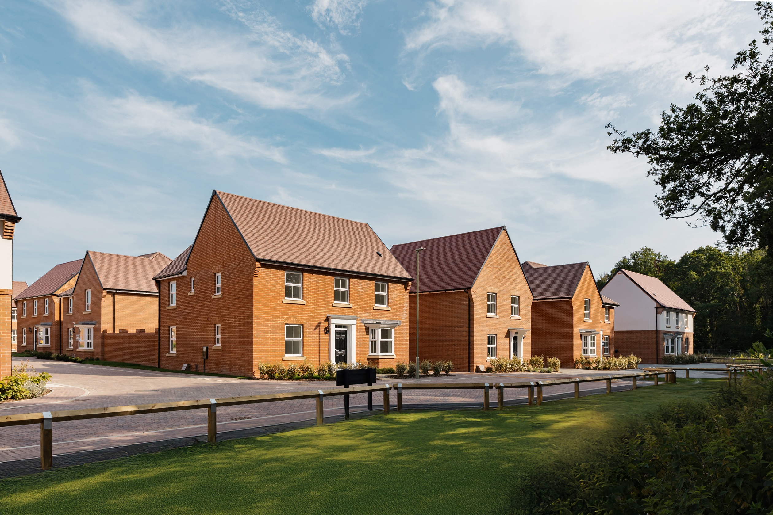 External street scene of the holden, avondale and ingleby at Forest Walk