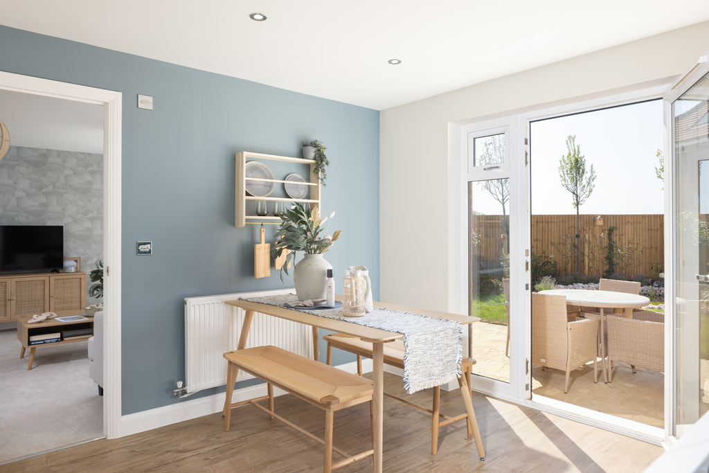 intnernal shot of the kitchen in the bracebridge show home