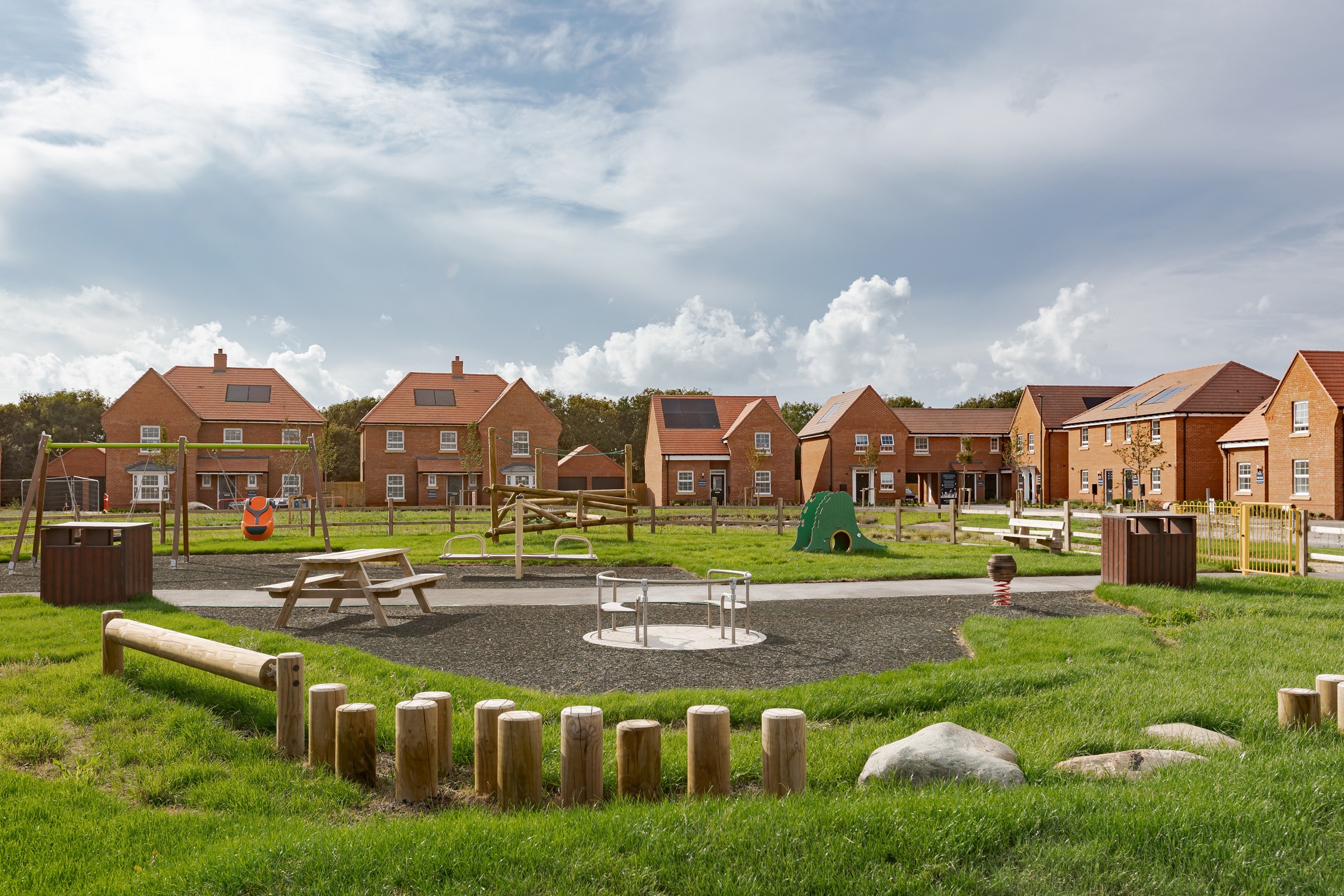 External shot of the play area at Fossil Bay