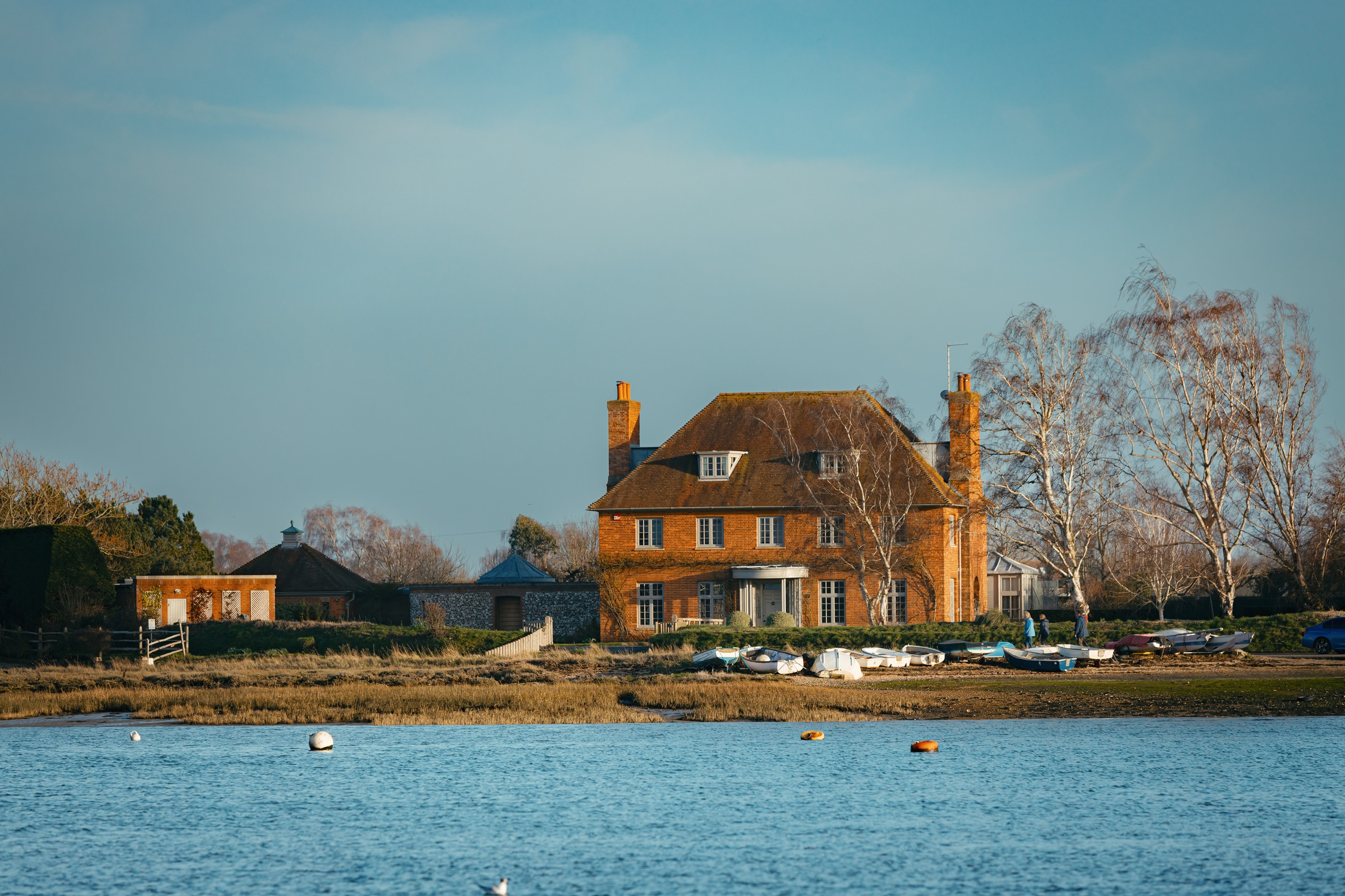 External shot of bosham quay house