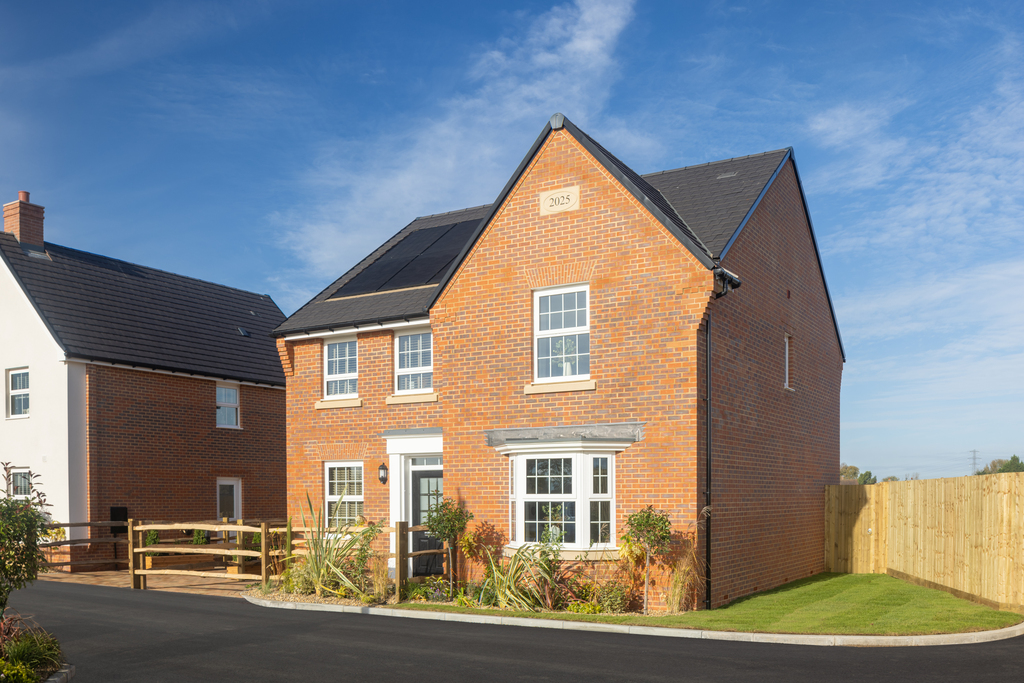 external shot of the holden show home at highgrove