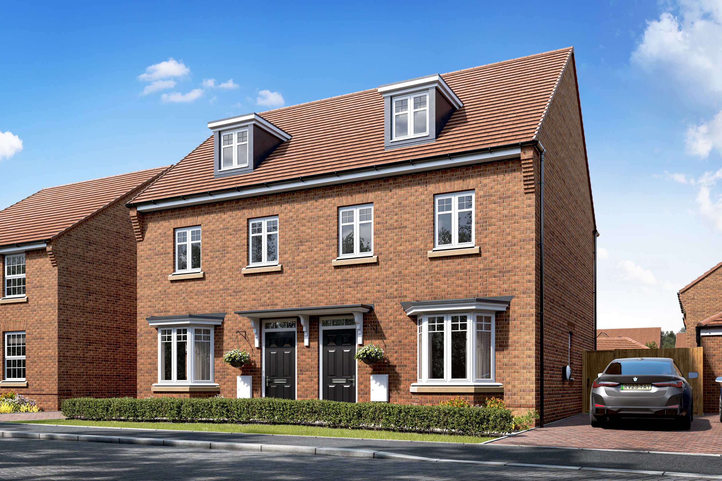 External CGI of Kennett House Type