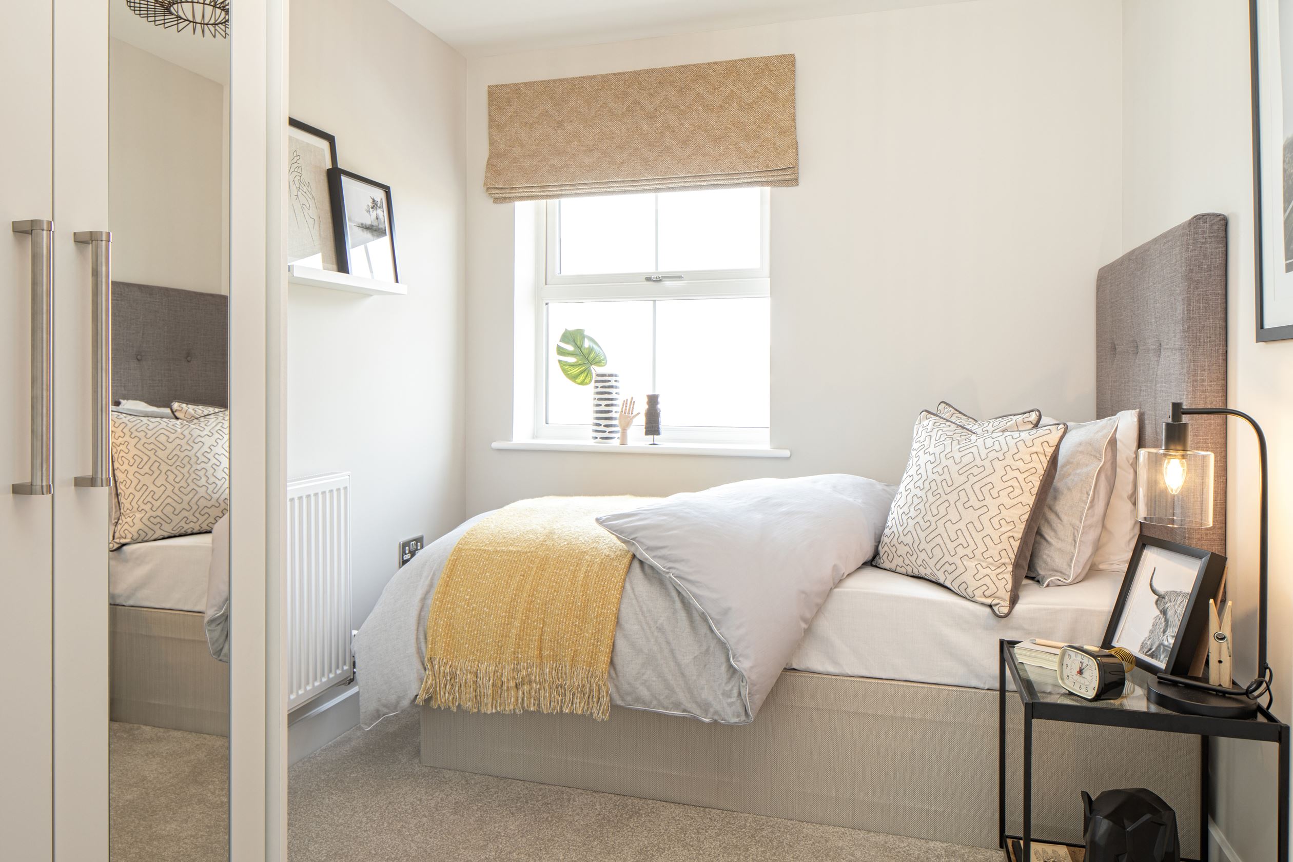 Single bedroom of the Hadley 3 bedroom home