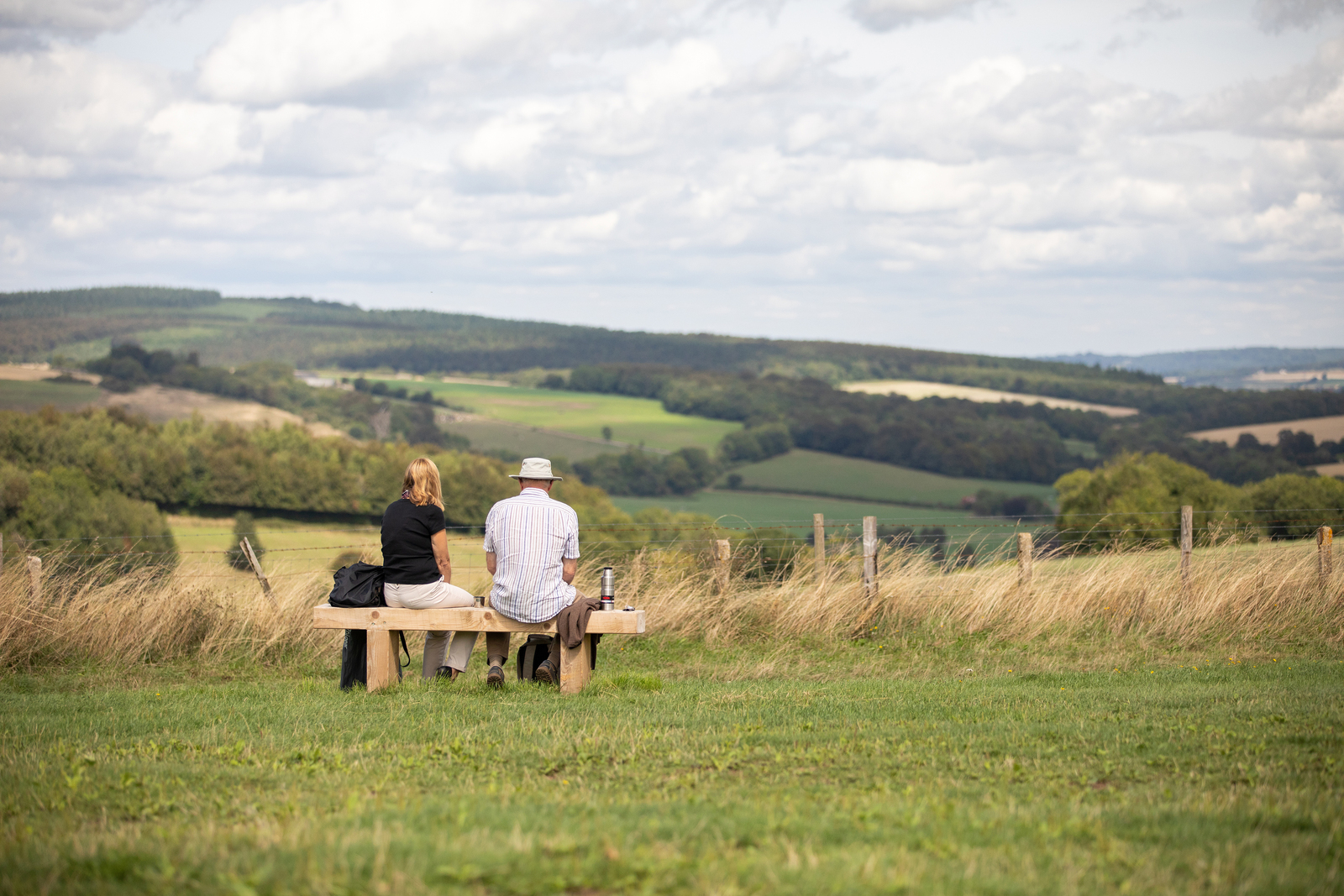 External local area shot of south downs national park