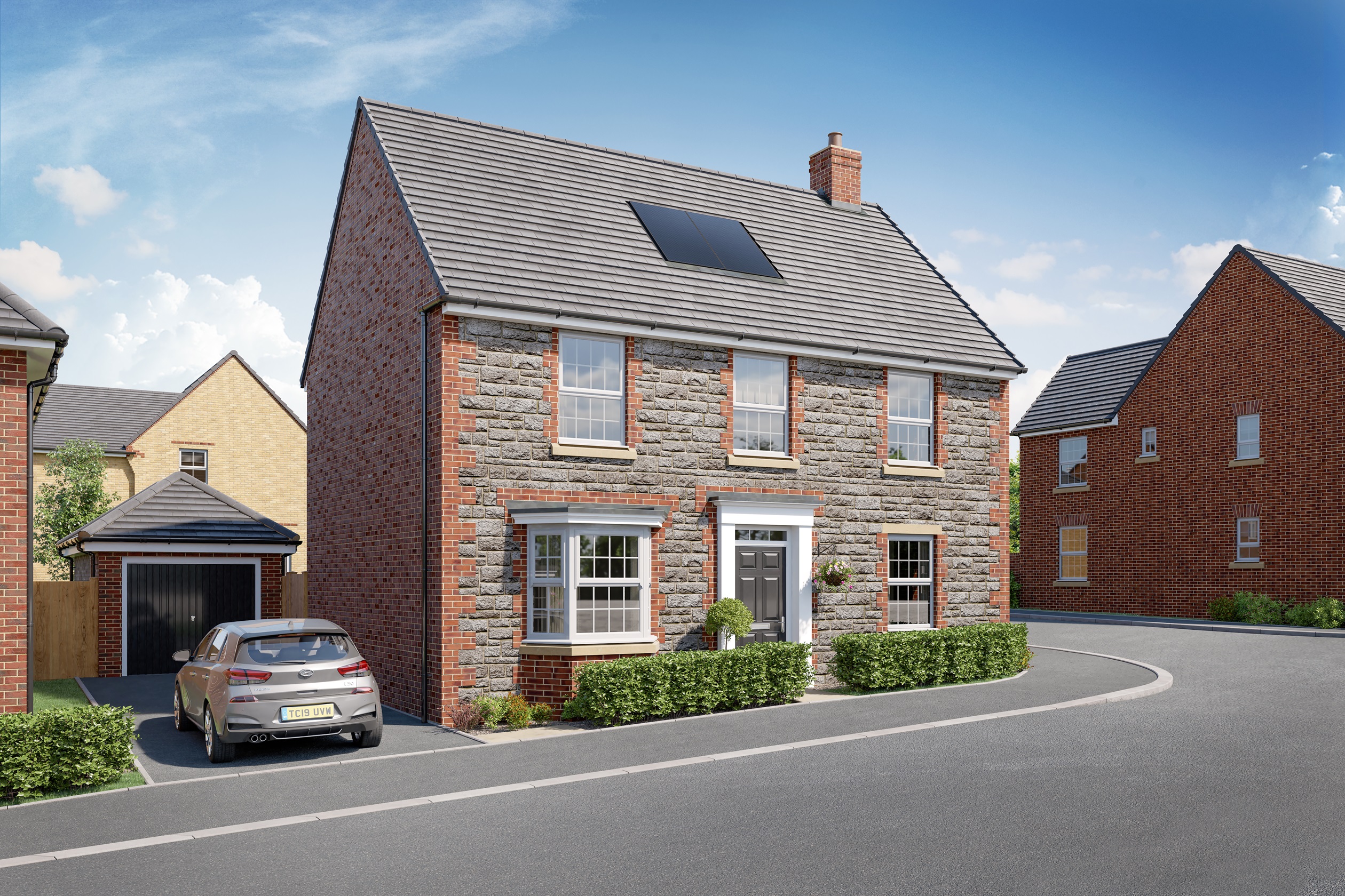 External CGI of the avondale housetype