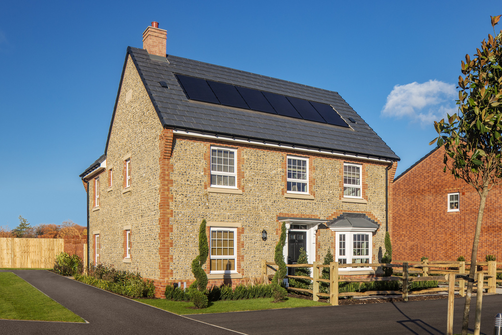 External shot of the conwy show home