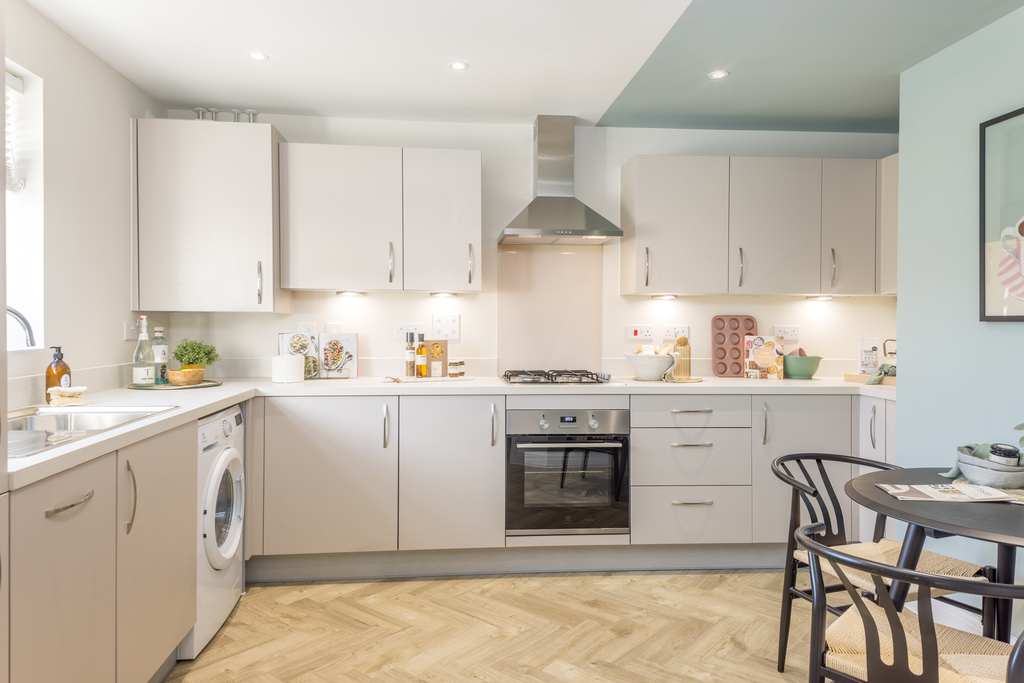 internal shot of the kitchen in the portmore