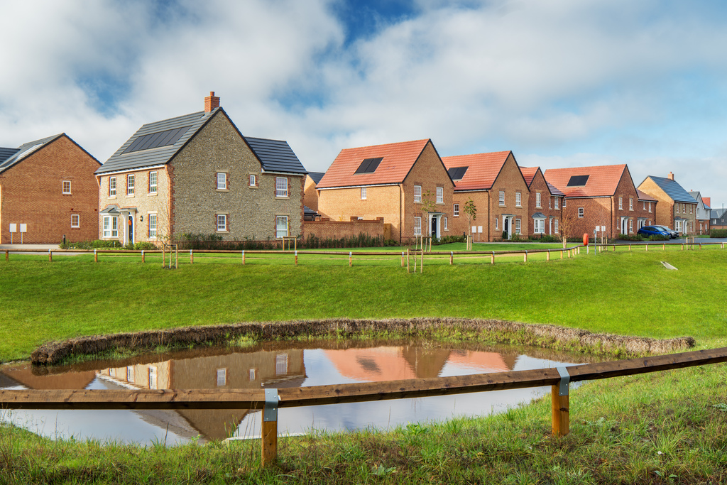 External street scene of nursery fields 
