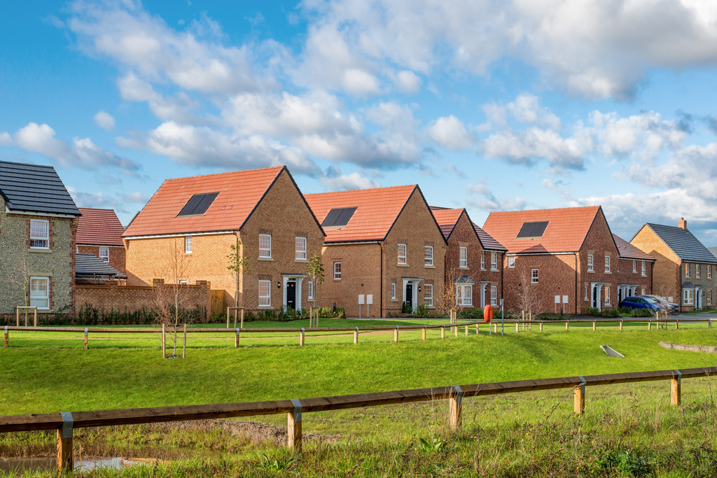 External street scene at nursery fields